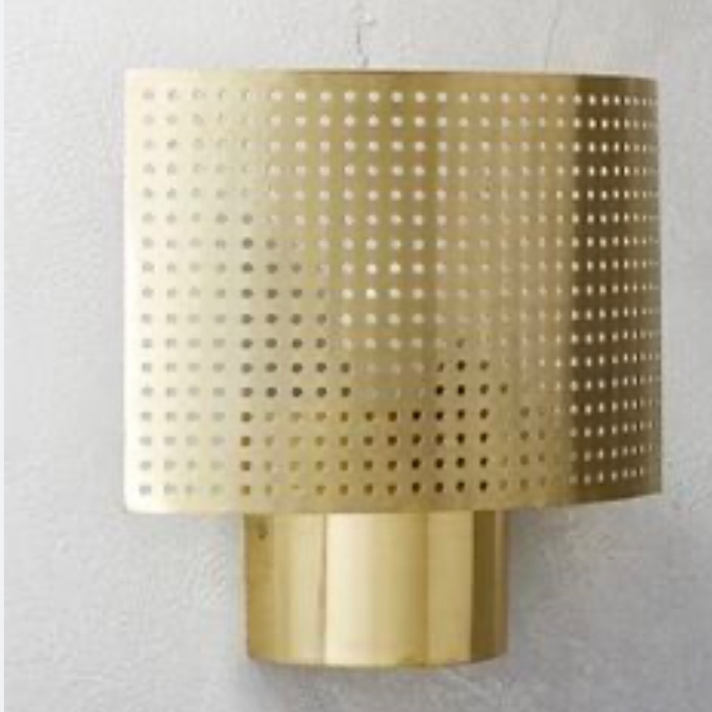 1 Perforated wall sconce - Picture 5 of 5